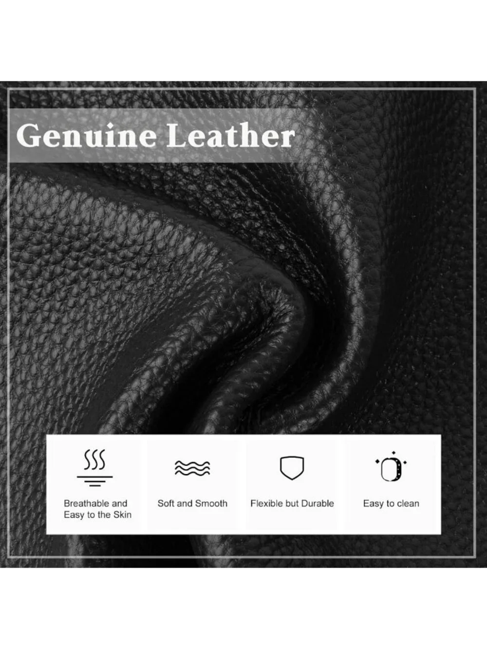 Genuine Leather Small Crossbody Bag for Women | RFID Blocking, Multi Pocket